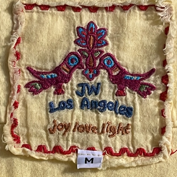Johnny was, Los Angeles, embroidered, high low, tunic tees. - Picture 9 of 9